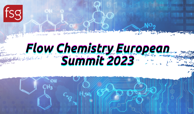 Banner do evento Flow Chemistry European Summit 2023