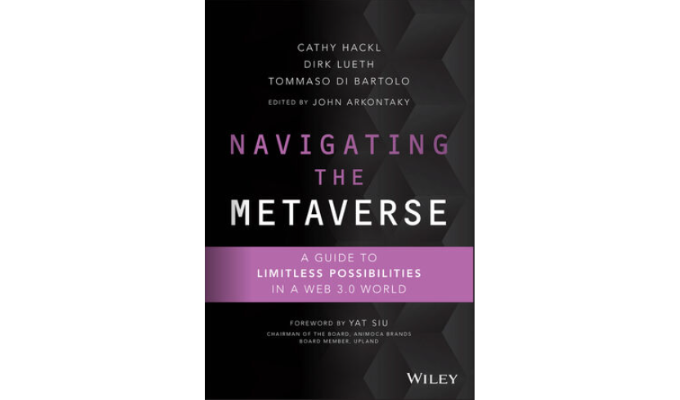 Capa do livro Navegating the Metaverse