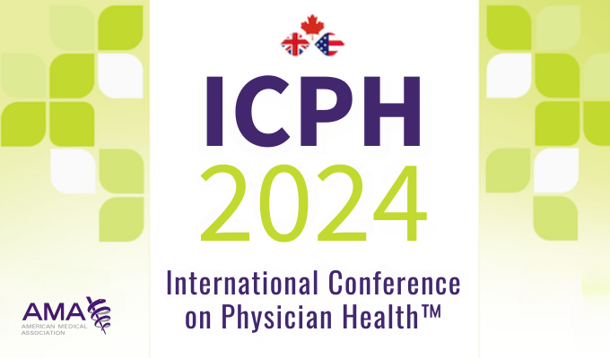 Banner do evento International Conference on Physician Health in 2024